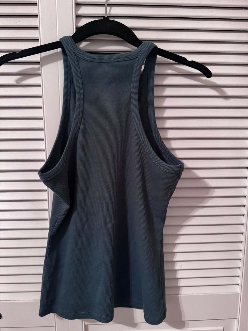 Sézane Ribbed Racerback Tank Top - Picture 3 of 3